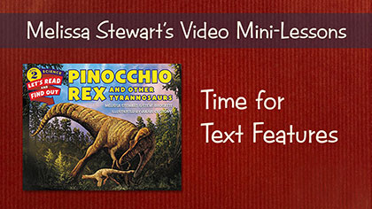 Time for Text Features Video